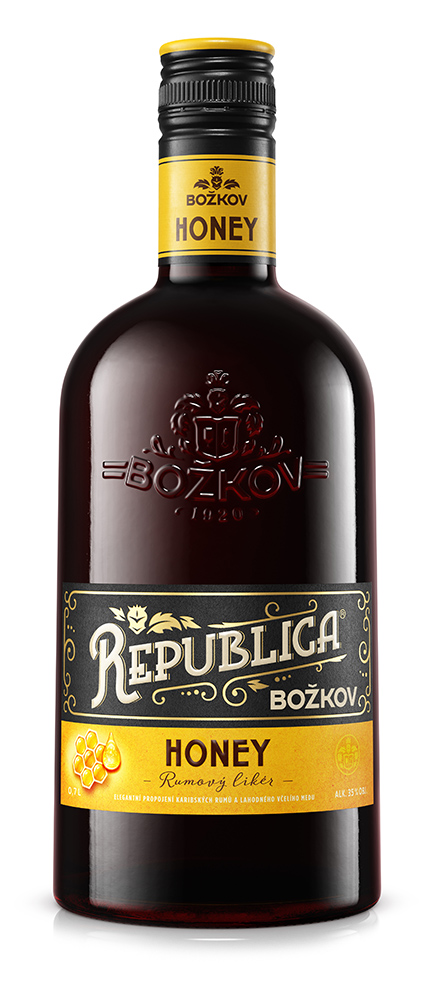 Republica Božkov Honey 35% 0,7l